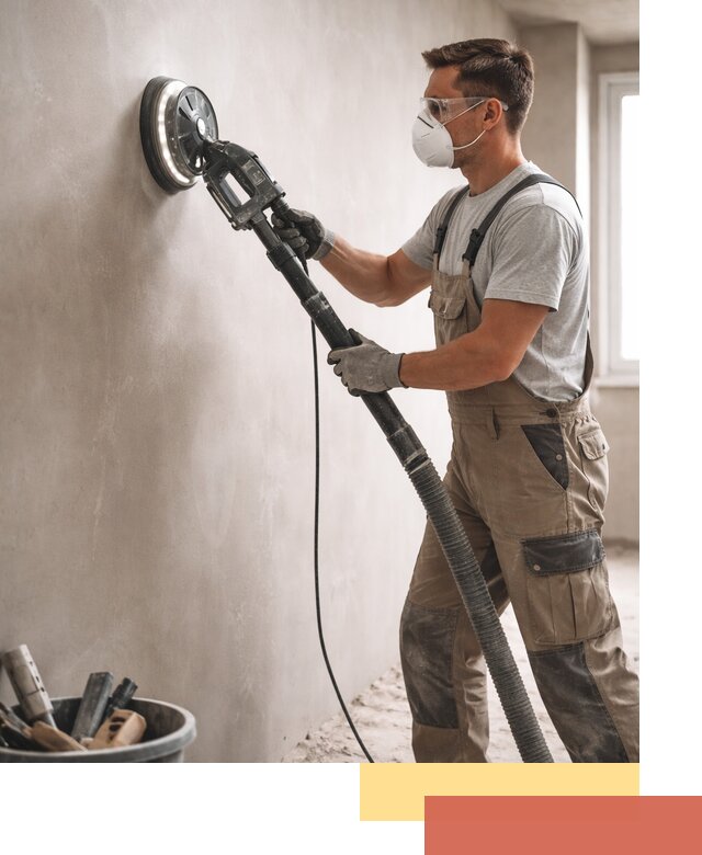 Профессиональная шлифовка стен в Протвино быстро и качественно