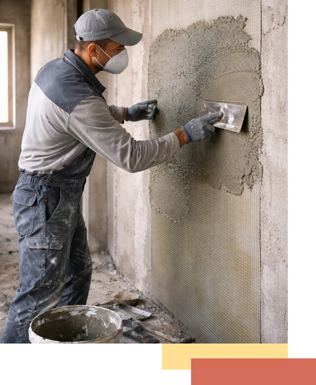 Штукатурка стен по сетке в Протвино под ключ качественно и быстро