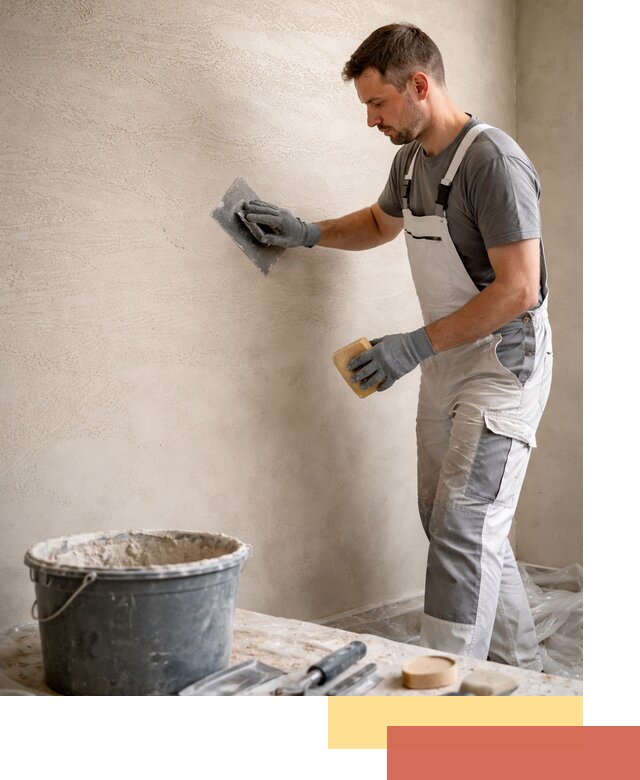 Декоративная штукатурка травертин в Протвино для стен и потолков