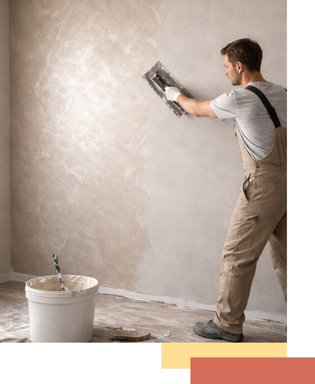 Декоративная штукатурка «Мокрый шелк» под ключ в Протвино