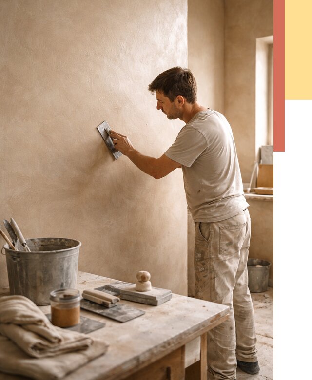 Марокканская штукатурка таделакт в Протвино под ключ от 4274 руб. | ОТДЕЛОЧНИК-Прн