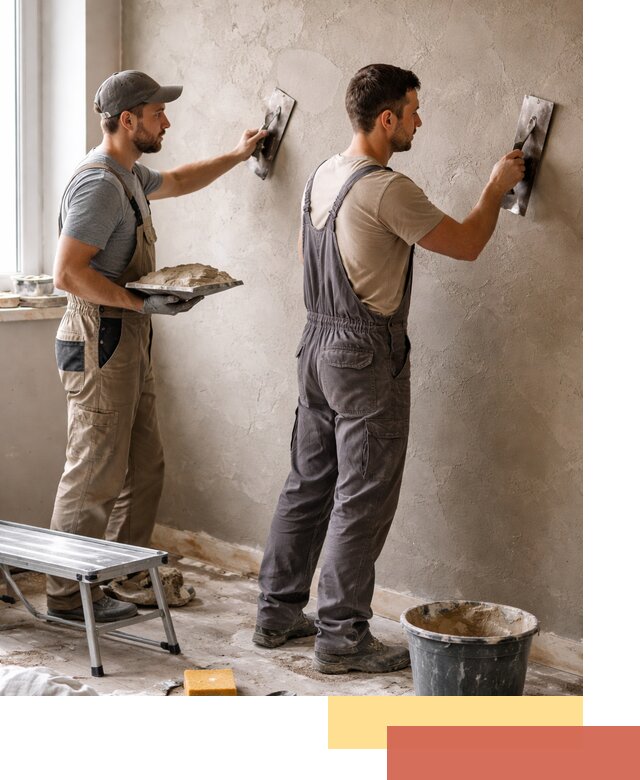 Ремонт декоративной штукатурки и восстановление фактуры в Протвино