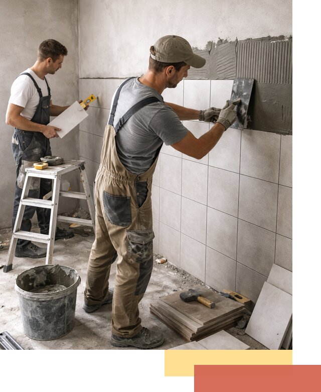 Укладка плитки на стены в Протвино профессионально и надежно