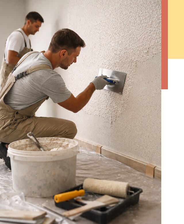 Нанесение жидких обоев в Протвино от 7631 руб./м2 — быстро и недорого | ОТДЕЛОЧНИК-Прн