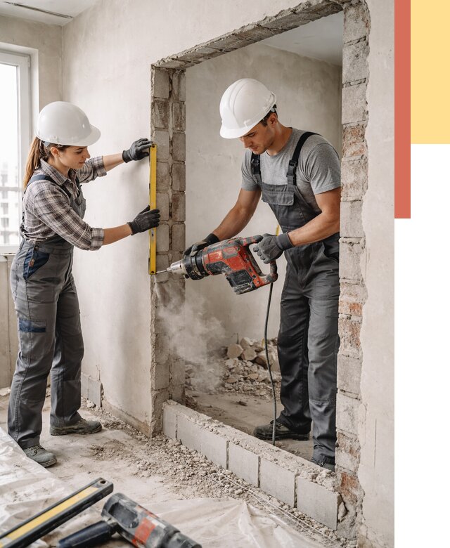 Создание проемов в стенах в Протвино от 6614 руб. — алмазная резка и расширение | ОТДЕЛОЧНИК-Прн
