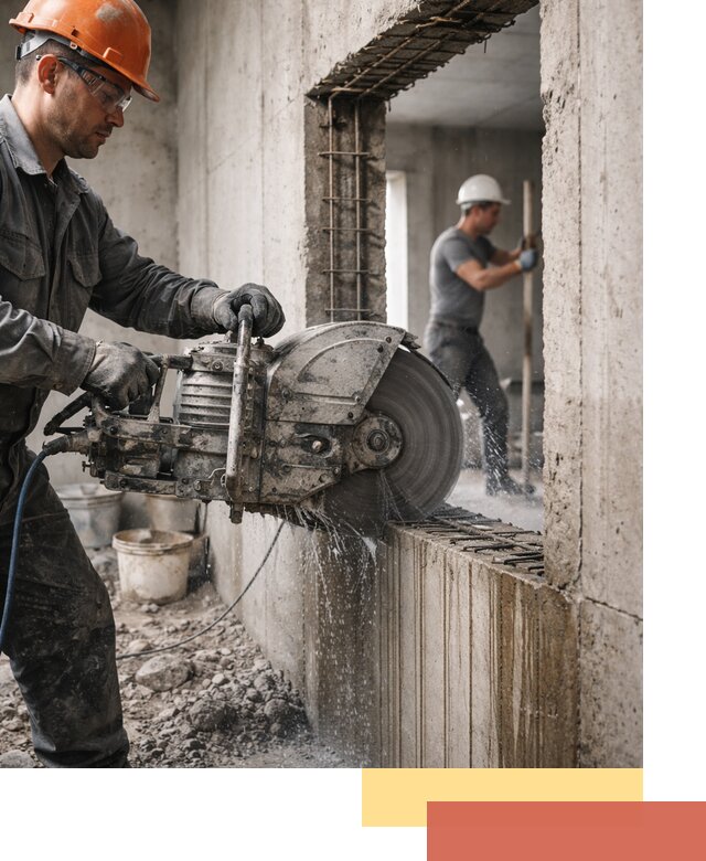 Алмазная резка проемов в Протвино быстро и точно