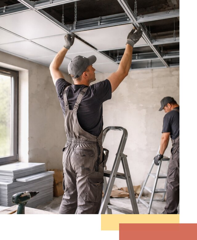 Монтаж кассетного потолка в Протвино качественно и быстро