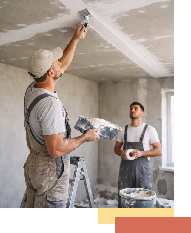 Обработка швов потолка ГКЛ в Протвино: качественная заделка и шпатлевка