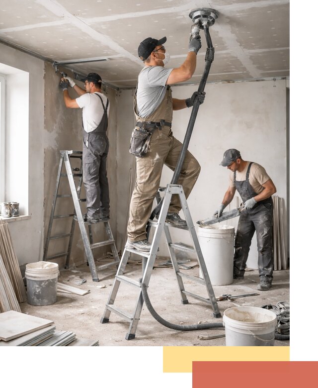 Ремонт потолка из гипсокартона в Протвино: быстрый и качественный монтаж