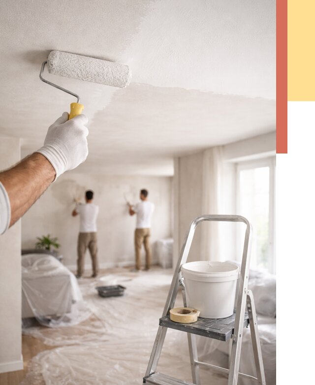 Покраска потолка акриловой краской в Протвино от 2544 руб. | ОТДЕЛОЧНИК-Прн