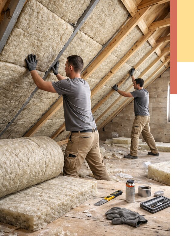 Утепление потолка минватой в Протвино от 1475 руб. — быстро и недорого | ОТДЕЛОЧНИК-Прн